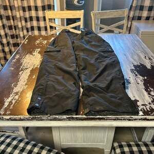 Ocean & Earth OE Pro Series Black Ski Snowboard Cargo Pants Men's Size XL